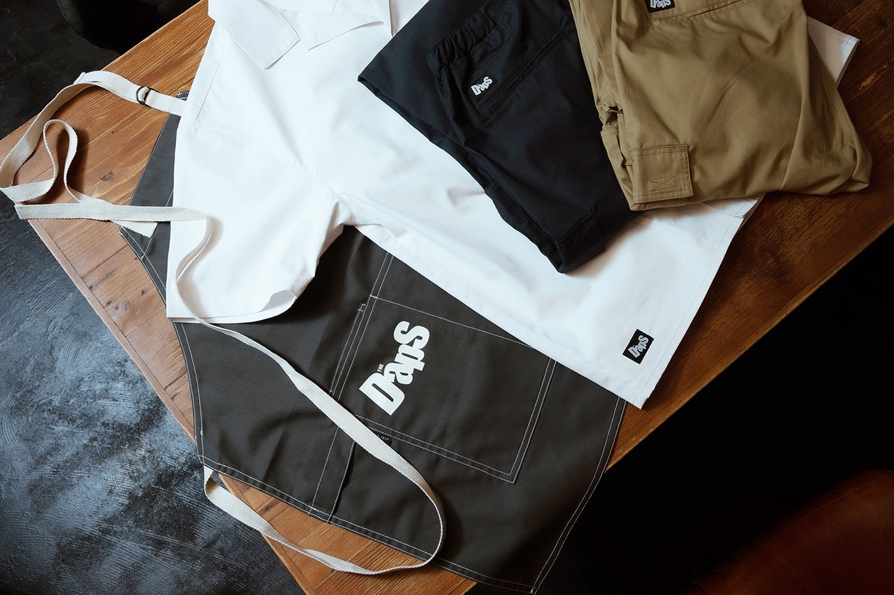 完成したユニフォーム一式