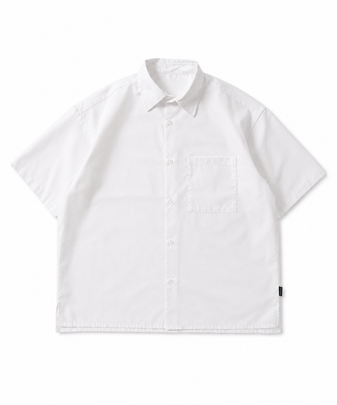 【ZTO-2109P-PRSHT001】葛飾北斎 Back Print White Shirt 神奈川沖浪裏