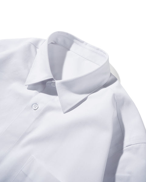 【ZTO-2506SP-SHIRT001】Men's 5GUARD White Shirt (Middle weight stretch)