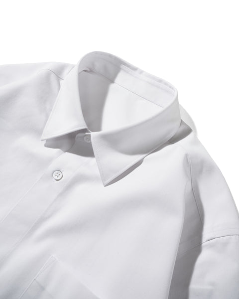 【ZTO-2506SP-SHIRT001】Men's 5GUARD White Shirt (Middle weight stretch)
