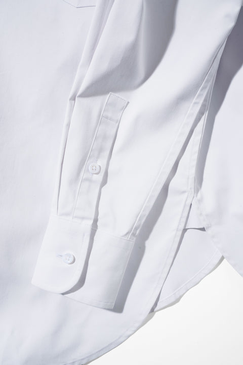 【ZTO-2507P-SHIRT002】Women's 5GUARD White Shirt (Middle weight)