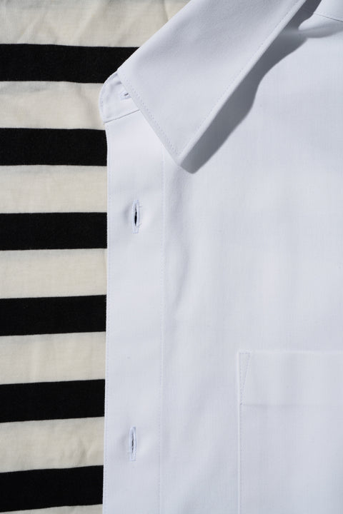 【ZTO-2507P-SHIRT002】Women's 5GUARD White Shirt (Middle weight)